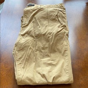 American Eagle slim dark tan Chinos